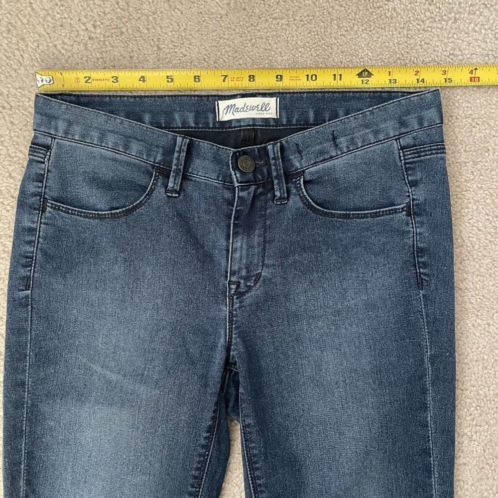 Madewell Jeggings Skinny Jeans Womens 26 Denim Leggings Medium Wash Pants Blue - Picture 7 of 12